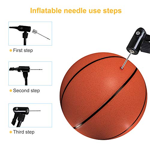 35pcs Stainless Steel Ball Pump Needles with Portable Storage Case