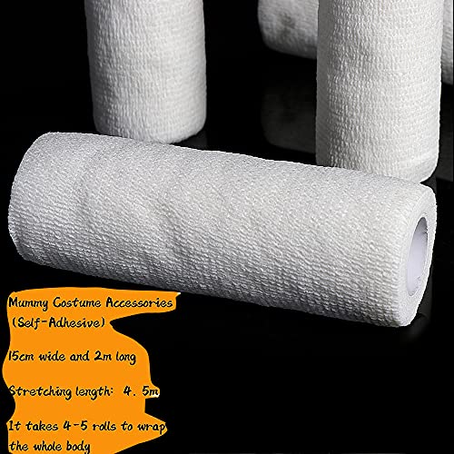 Self-Adhesive Halloween Mummy Bandage Wrap - 1 Roll