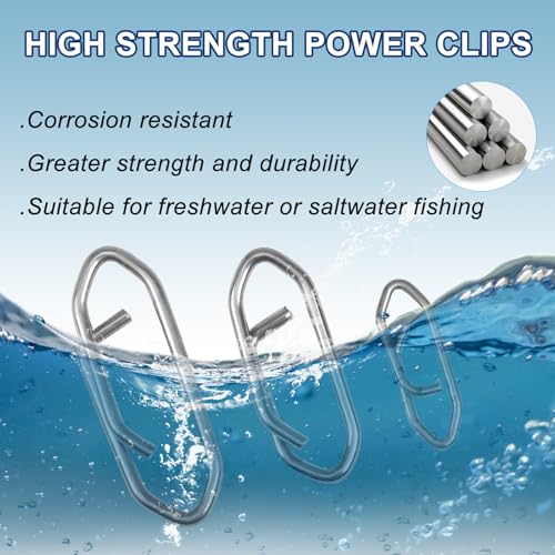Fishing Power Clips, Speed Clips for Lure Quick Change