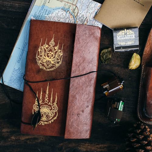 OLYCRAFT 9pcs 1.6x1.6 Inch Thai Sak Yant Gold Metal Stickers: Tiger, Nine-Tailed Fox, Scriptures for Scrapbooks, DIY Crafts, Phone Decoration