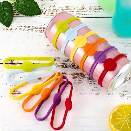 24 Silicone Drink Markers - Reusable Cup and Glass Identifiers