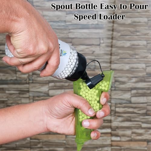 6mm Airsoft BBs - 0.20g Seamless Plastic Pellets for Target Practice - 2K Bottle