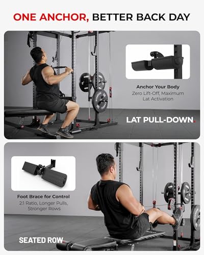 Power Cage with Cable Crossover System - Black - K6 2.0