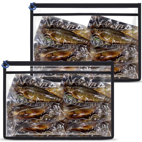 Large Water Resistant Fishing Tackle Storage Bag - 2 Pcs