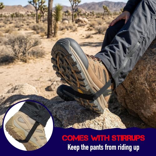 Nomad Men's Waterproof Rain Pants - Lightweight Breathable Hiking & Cycling Overpants