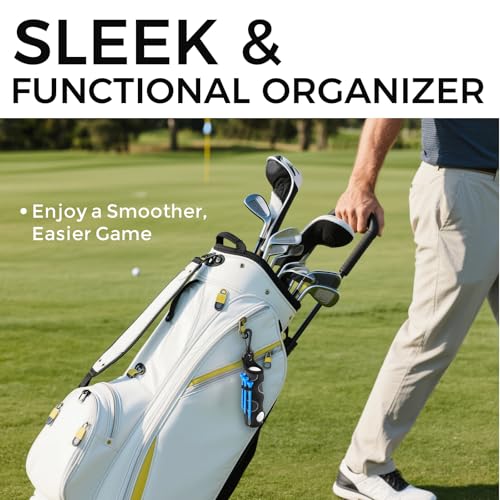 Golfupp 21-Piece Golf Essentials Kit: Brush, Towel, Tees Holder, Divot Repair Tool