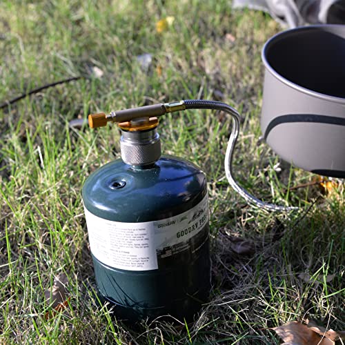 Propane to Butane Camping Stove Adapter - EN417 Lindal Valve Converter