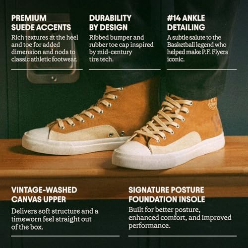 High Top Sneakers with Posture Foundation Insole - Unisex