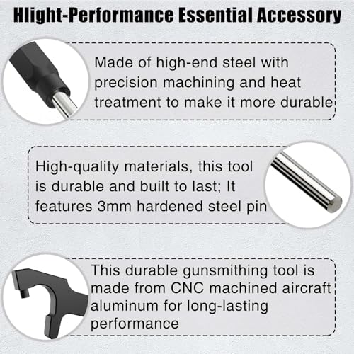 Glock Tool Kit with Storage Bag - Gen1 Front Sight & Magazine Disassembly Tools