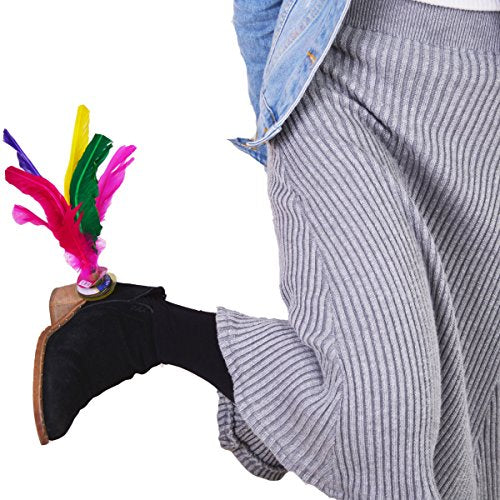 Kick Shuttlecock - Colorful Feather Foot Sports - Style B