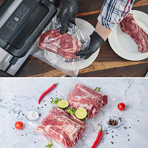 Vacuum Sealer Bags - 4" x 6" Heavy Duty, 50 Pcs for Food Storage
