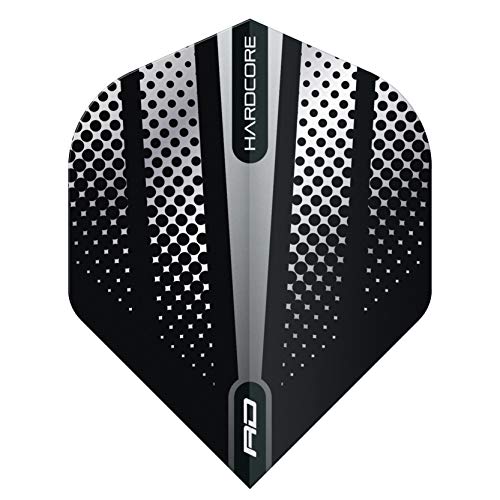 Dart Flight Selection Pack - Hardcore Radical Flash Design, 12 Flights