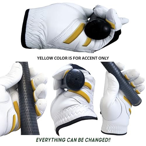 Power Pad Golf Glove - Left Hand Cabretta Leather Grip