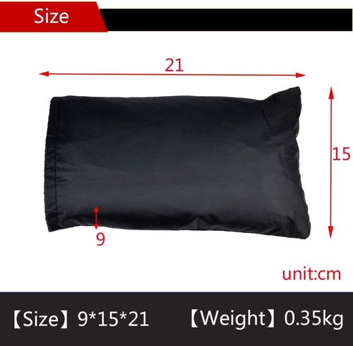 Bike Cover - Waterproof Outdoor Bicycle Cover | Thick Black 29-Inch with Lock Hole & Storage Bag