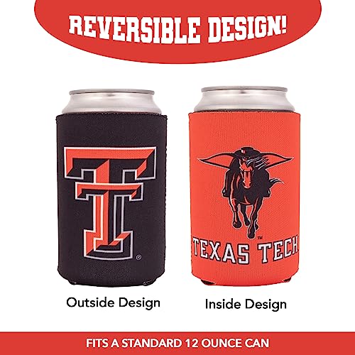 Texas Tech University Can Insulator Beverage Cooler - Design A