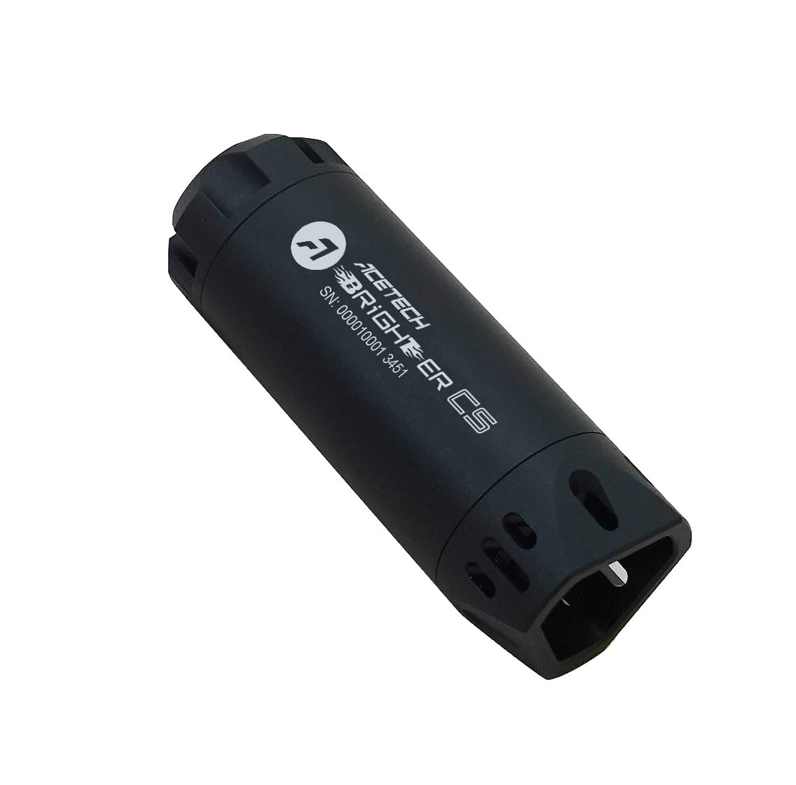 ACETECH Airsoft Pistol/Riffle Tracer Unit Brighter CS 14mm CCW Negative Thread with M14- to M11+ Adaptor Green/Gel BB LED Beam Lighting Effect (Space Mix)