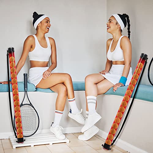 Tennis Ball Pickup Tube - 3 Pcs Red Holder for 18 Balls