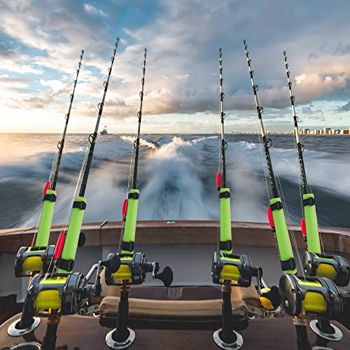 Fishing Rod Float - 3 Pack Green Floating Rod Cushions