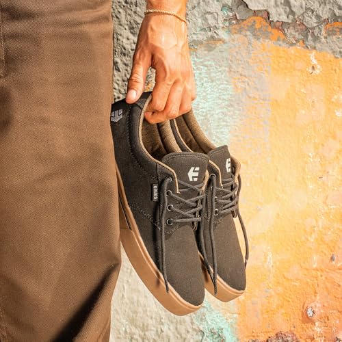 Jameson 2 Eco Low Top Sneakers - Black/Charcoal/Gum - Size 10.5