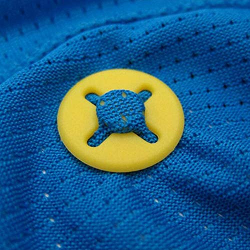 Race Number Bib Clips - 30 Pack Snap & Lock Fasteners