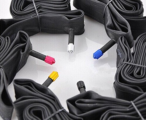 20pcs Colorful Aluminum Bicycle Tire Schrader Valve Caps