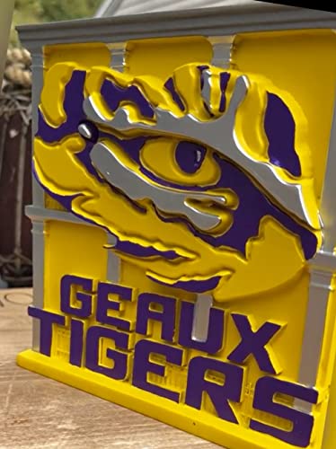LSU Tigers Desk Accessory - Home Decor Figurine