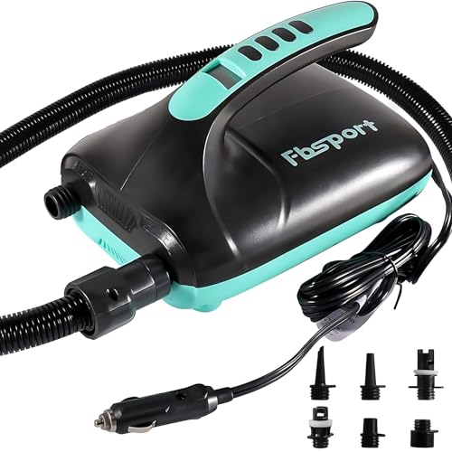 Electric Paddle Board Pump - 20PSI Quick Inflator for SUP & Kayaks