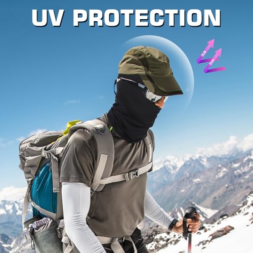 Balaclava Ski Mask for Winter Sports - Black, 1 Pack
