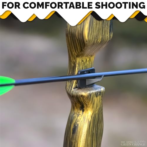 Self-Adhesive Archery Arrow Rest for Recurve & Compound Bows - 3Pcs Right Hand