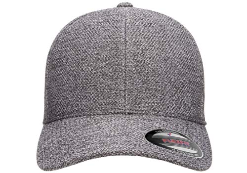 Flexfit Melange Fitted Cap Small-Medium Dark Heather