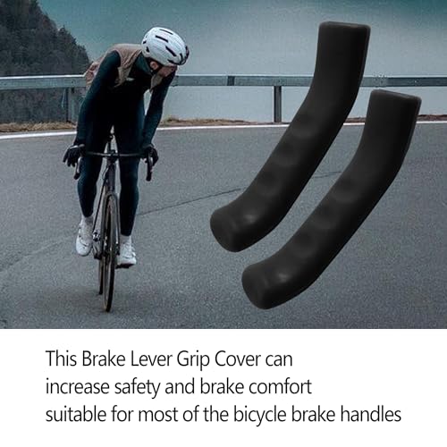 Bicycle Brake Lever Grip Protector Covers - 5 Pairs, 5 Colors