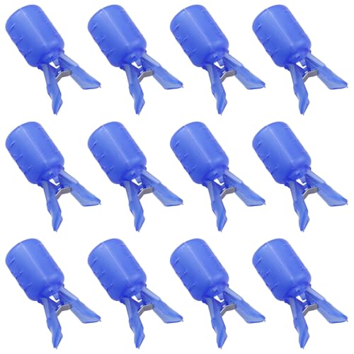 12PCS Blue Fishing Hook Protectors - Squid Jig Hook Covers