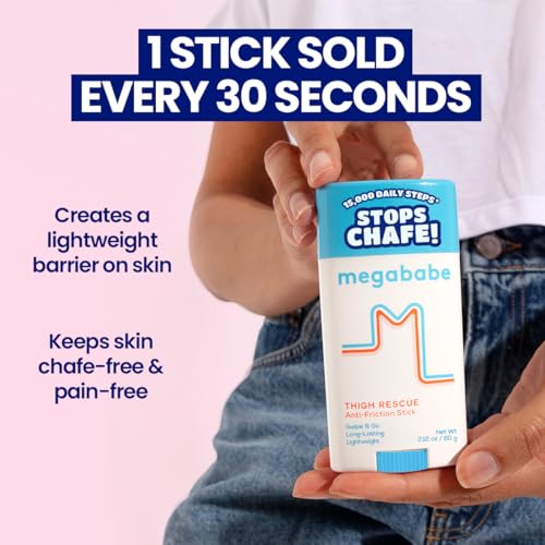 Anti-Chafe Stick - Prevents Skin Chafe & Irritation for Thighs, Arms & More