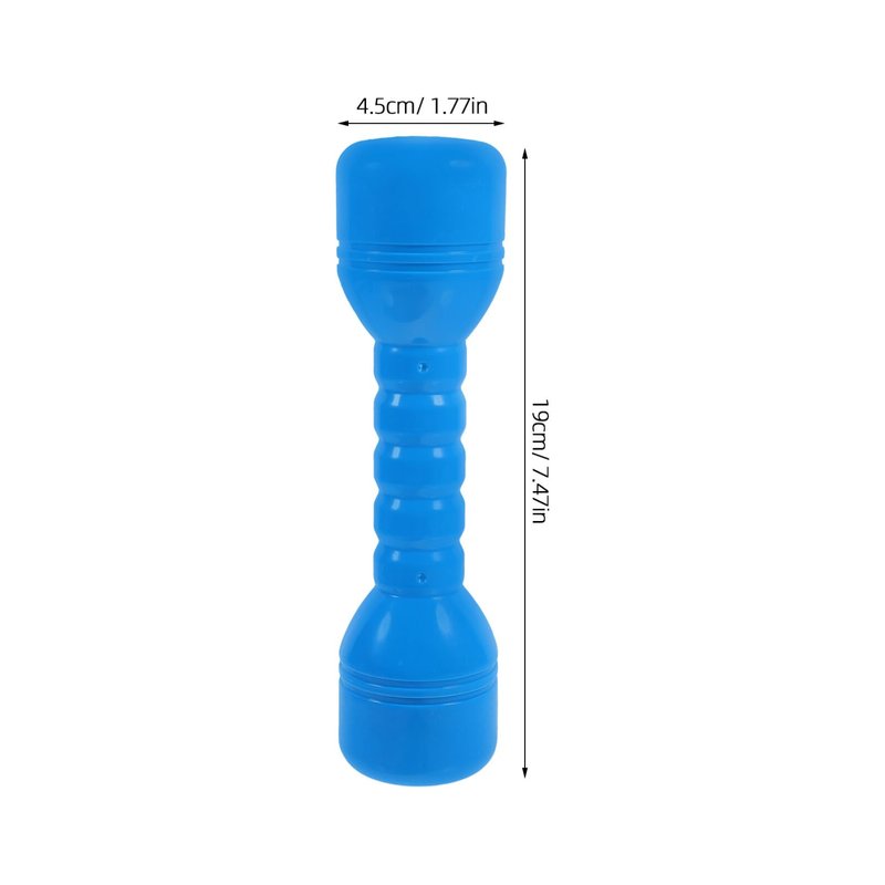 TOYANDONA Kids Dumbbells Set of 2 Lightweight Plastic Hand Weights for Toddlers Exercise Fitness Gym Equipment Strength Training 7.48 Inch