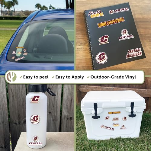Central Michigan Chippewas Sticker - Official Vinyl Decal