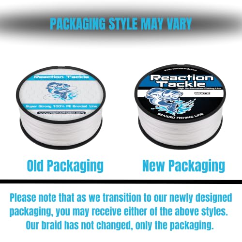 Reaction Tackle Braided Fishing Line 15Lb 150Yards Blue Camouflage - Salt & Freshwater