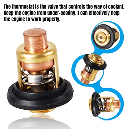 Thermostat for Yamaha 2-Stroke Outboard 3HP-250HP - 2 Pcs