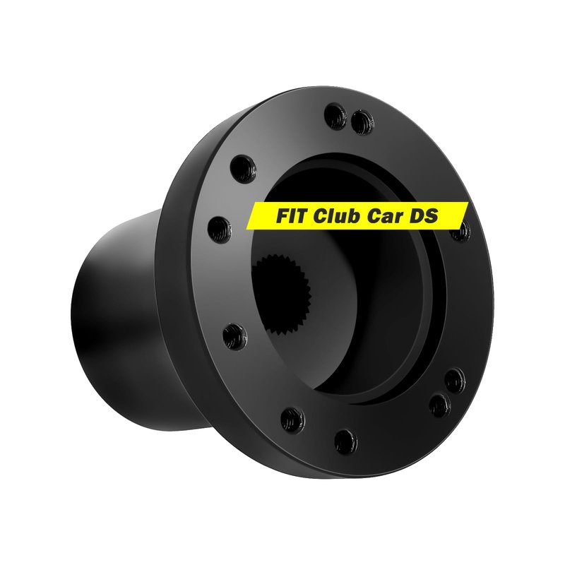 Orle Oko Golf Cart Steering Wheel Adapter Golf Cart Steering Wheel Adapter Hub Golf Cart Accessories for Club Car DS Golf Cart