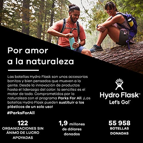 Hydro Flask Wide Mouth Straw Lid with Finger Loop – Compatible Water Bottle Accessory