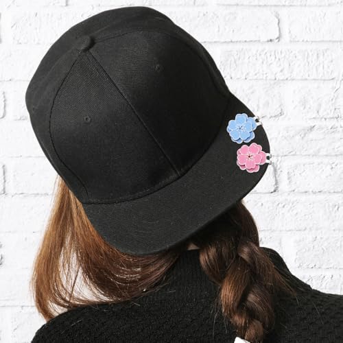 Gosknor Golf Marker Magnet Hat Clip Set Flower Shape Ball Bag