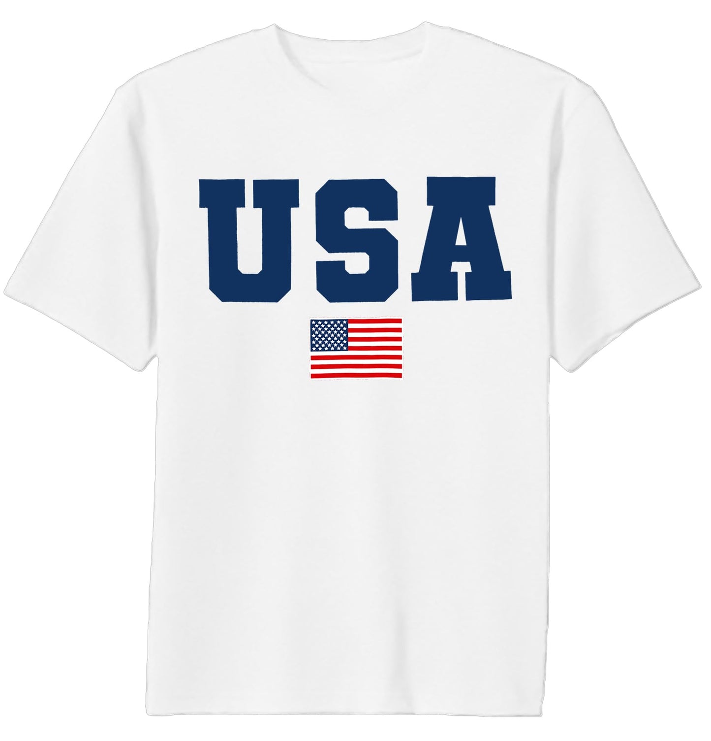 American Flag Shirts Men: USA T Shirt 4th of July Shirt Patriotic Tops Casual Short Sleeve T-Shirts