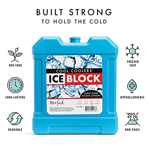 XL Reusable Cooler Ice Block - Blue Block