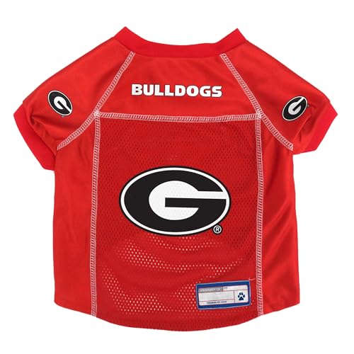 NCAA Georgia Bulldogs Pet Jersey - X-Large Team Color