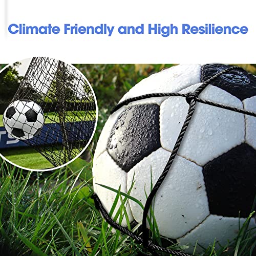 Amazgolf 20ft, 30ft, 40ft Soccer Goal Net - Football Backstop, High