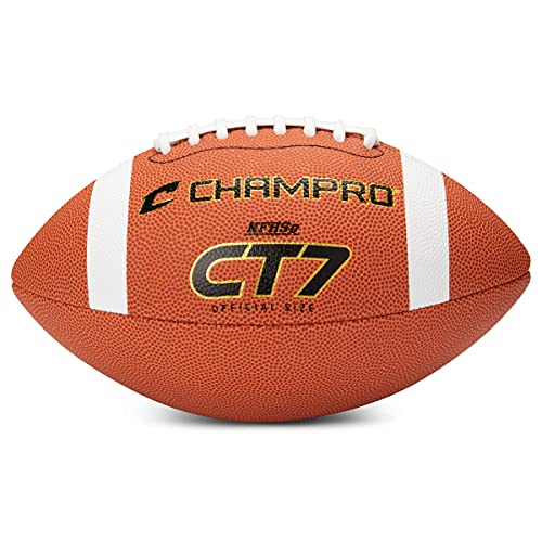 Champro CT7 700" Composite Football Brown Junior NFHS Approved