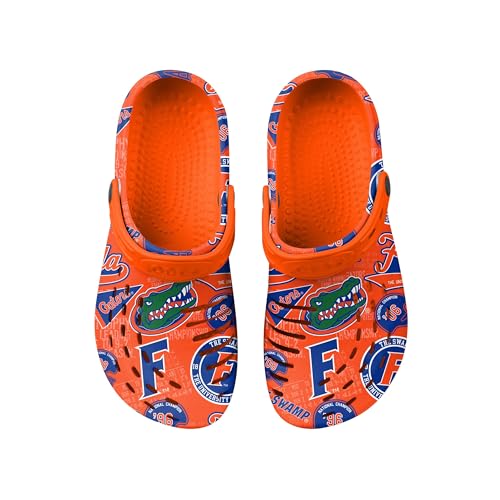 NCAA College Team Logo Water Sandals Clogs for Men