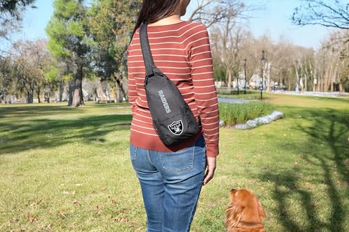 Insulated Crossbody Cooler Sling Bag - Las Vegas Raiders