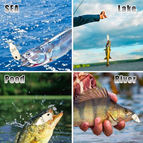 Mini Gliding Fish Lure - Multi-Jointed Slow Sinking Swimbait for Bass & Saltwater Fishing