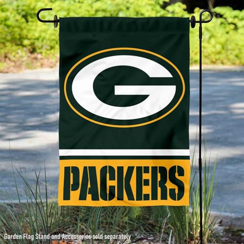 Green Bay Packers Double-Sided Garden Flag - 12.5 x 18 in