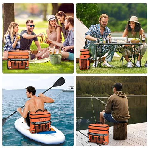 Kayak Cooler Bag Waterproof Insulated Seat Cooler with Large Capacity